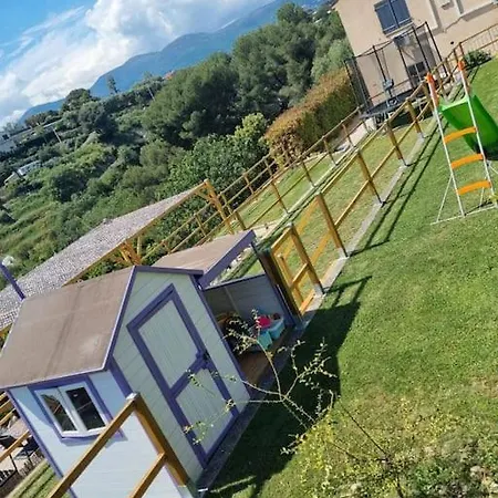 Superbe Bas De Villa Au Calme Cagnes-sur-Mer Extérieur photo